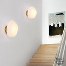 Applique murale forme galet