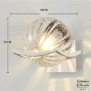 Applique murale globe verre