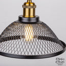 Applique murale grillage