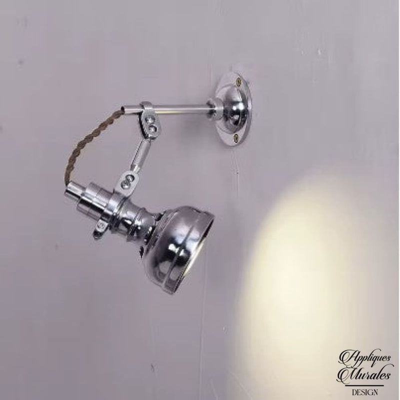 Applique murale industrielle articulée