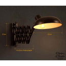 Applique murale industrielle vintage