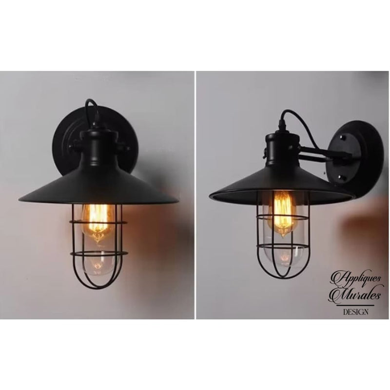 Applique murale interieur industriel