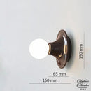 Applique murale interieur led effet moderne