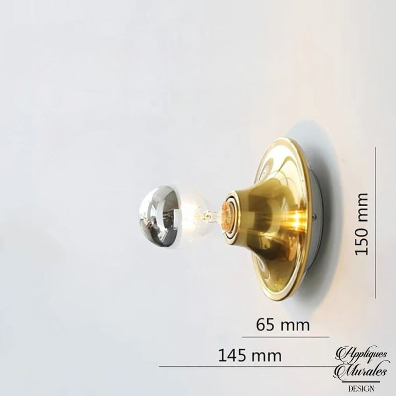 Applique murale interieur led effet moderne