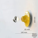 Applique murale interieur led effet moderne