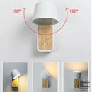 Applique murale interrupteur