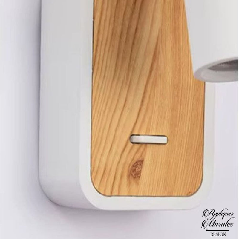 Applique murale interrupteur