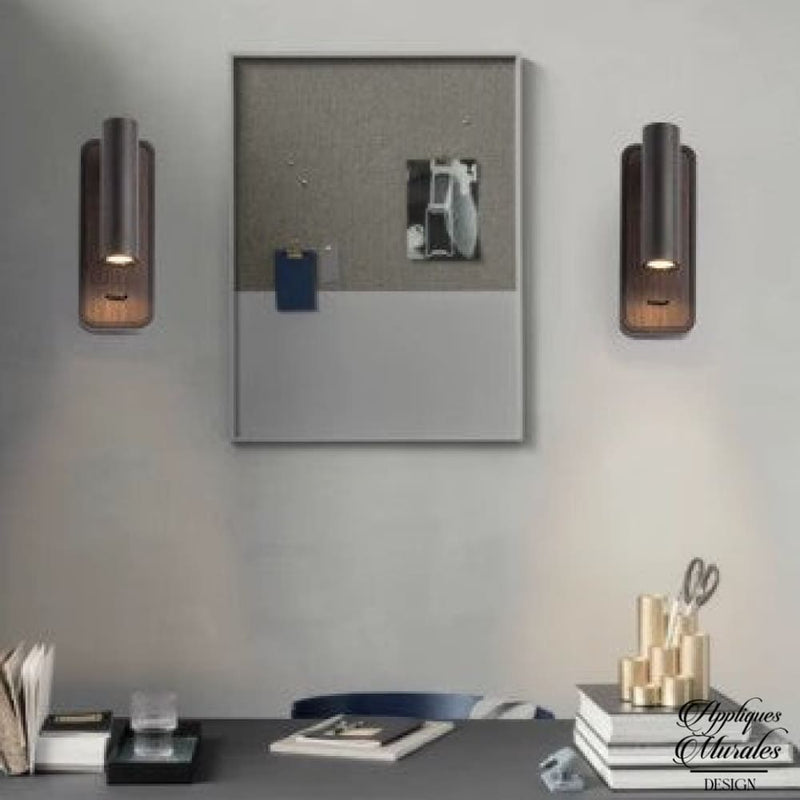 Applique murale interrupteur