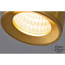 Applique murale laiton