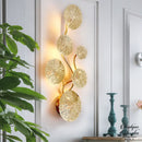 Applique murale laiton doré