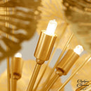 Applique murale laiton doré