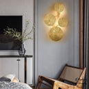 Applique murale laiton doré