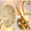 Applique murale laiton doré