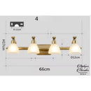 Applique murale laiton salle de bain