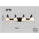 Applique murale laiton salle de bain