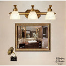 Applique murale laiton salle de bain