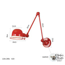 Applique murale lampe architecte