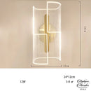 Applique murale led decorative