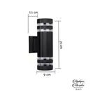 Applique murale led exterieur