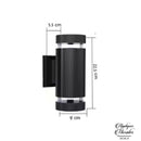 Applique murale led exterieur