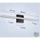 Applique murale led salle de bain