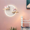 Applique murale licorne