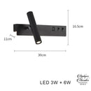 Applique murale liseuse