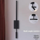 Applique murale liseuse avec interrupteur