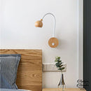 Applique murale liseuse bois