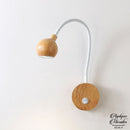 Applique murale liseuse bois