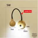 Applique murale liseuse bois