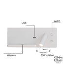 Applique murale liseuse usb