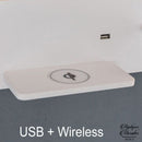 Applique murale liseuse usb