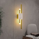 Applique murale marbre et laiton