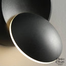 Applique murale metal noir