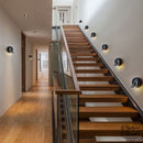 Applique murale metal noir