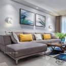 Applique murale metal noir