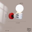 Applique murale mickey