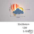 Applique murale montgolfière