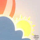 Applique murale montgolfière