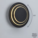 Applique murale noire design