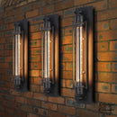 Applique murale noire industrielle