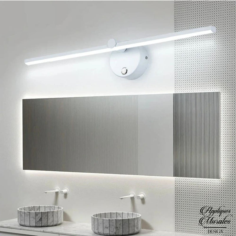 Applique murale noire pour salle de bain