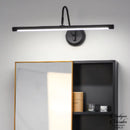 Applique murale noire salle de bain