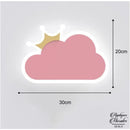 Applique murale nuage bebe