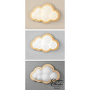 Applique murale nuage bois