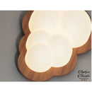 Applique murale nuage bois