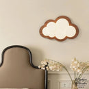 Applique murale nuage bois