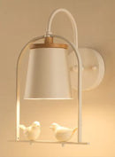 Applique murale oiseau blanc