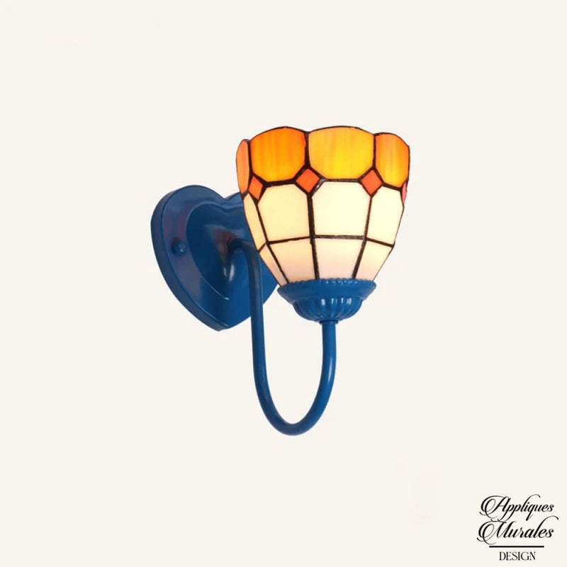 Applique murale orange